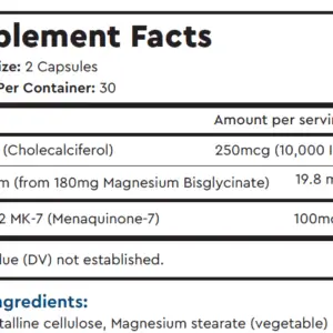 DK-Mag Supplement Facts